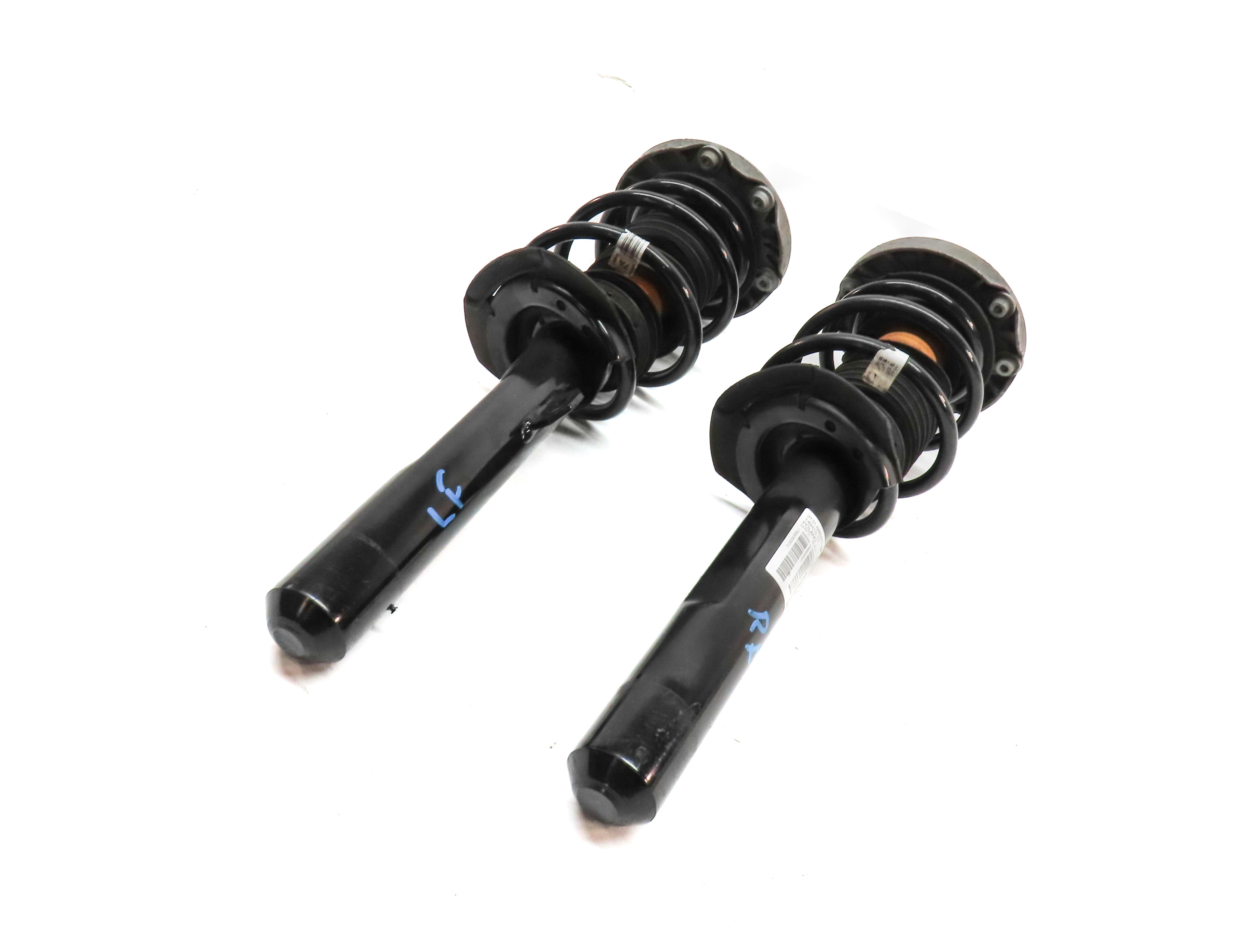 16-19 BMW X1 (F48) FRONT LEFT & RIGHT STANDARD SUSPENSION SHOCK STRUT SET — exact item pictured